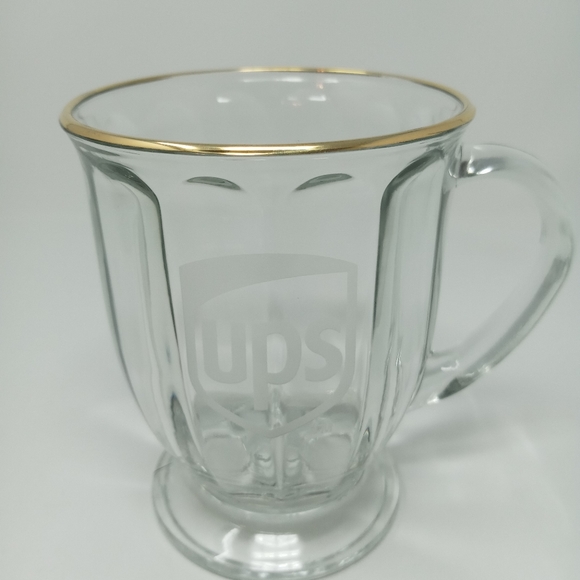 UPS Glass Mug - Picture 2 of 4